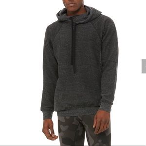 Alo Triumph Hoodie Black Triblend